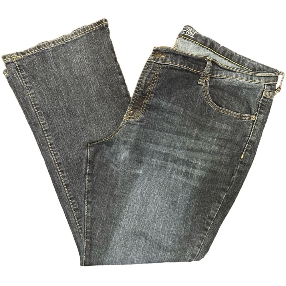 Old Navy The Flirt Denim Jean Size 16 Dark Wash Boot Cut